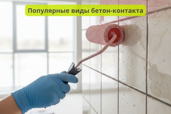 Популярные виды бетон-контакта фото